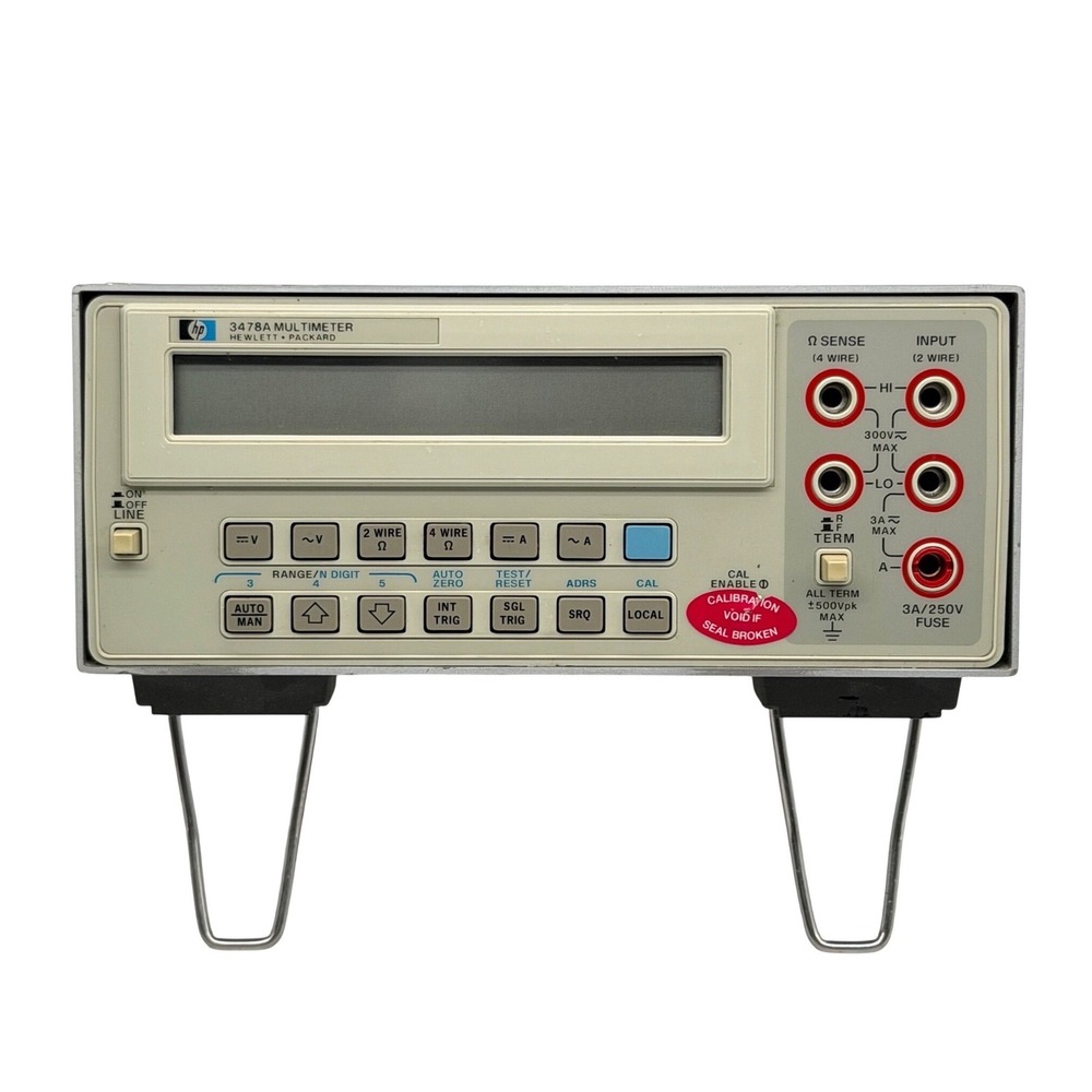 HP Hewlett Packard 3478A Digital Bench Multimeter DMM Tested for Power Only
